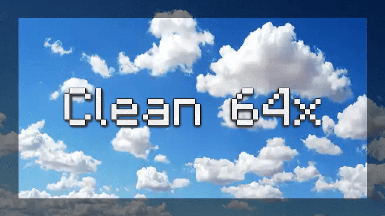 Clean 64x resource pack preview