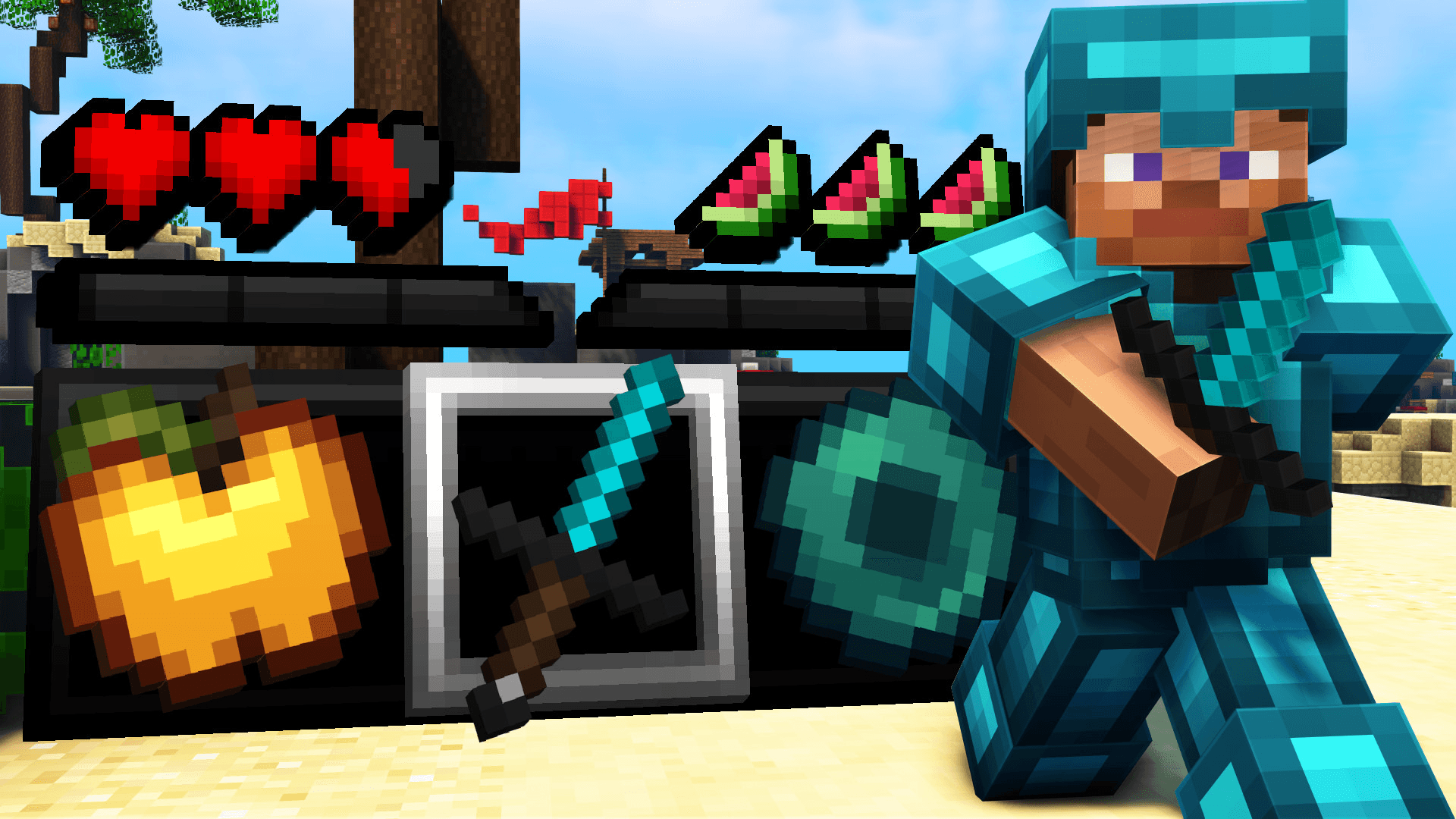 Incomplete 16x resource pack preview