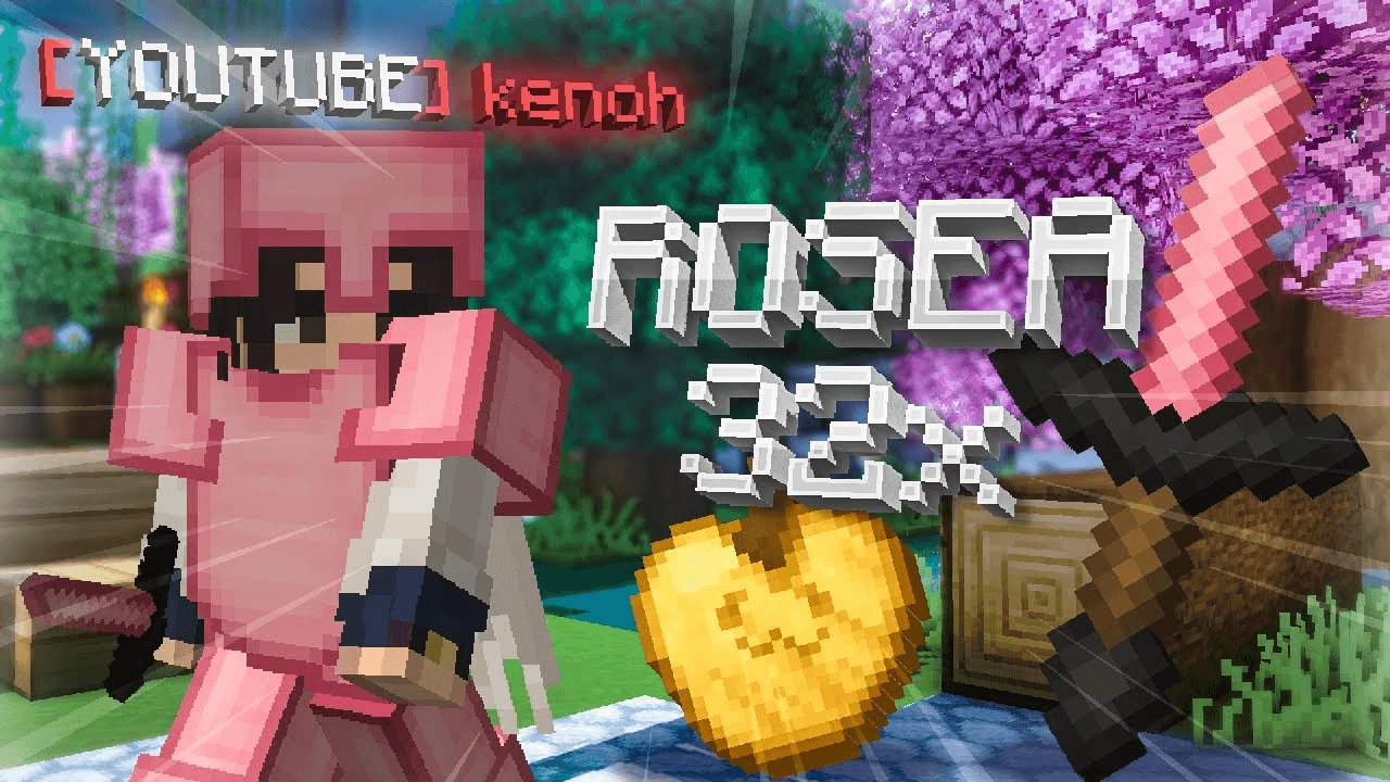 Rosea 32x resource pack preview